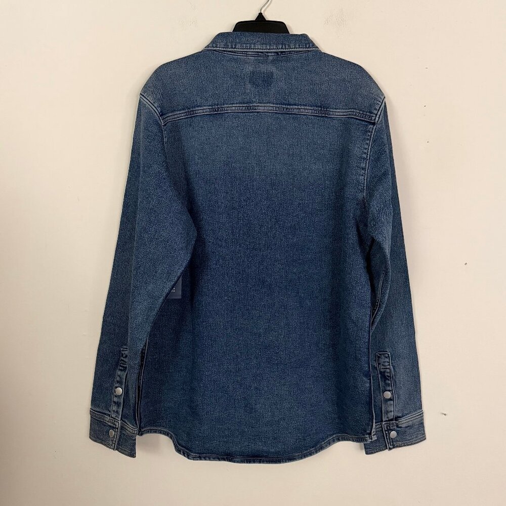 Buffalo David Bitton Shane Denim Shirt L - Picture 8 of 14